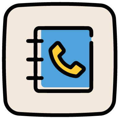 icono contacto telefono