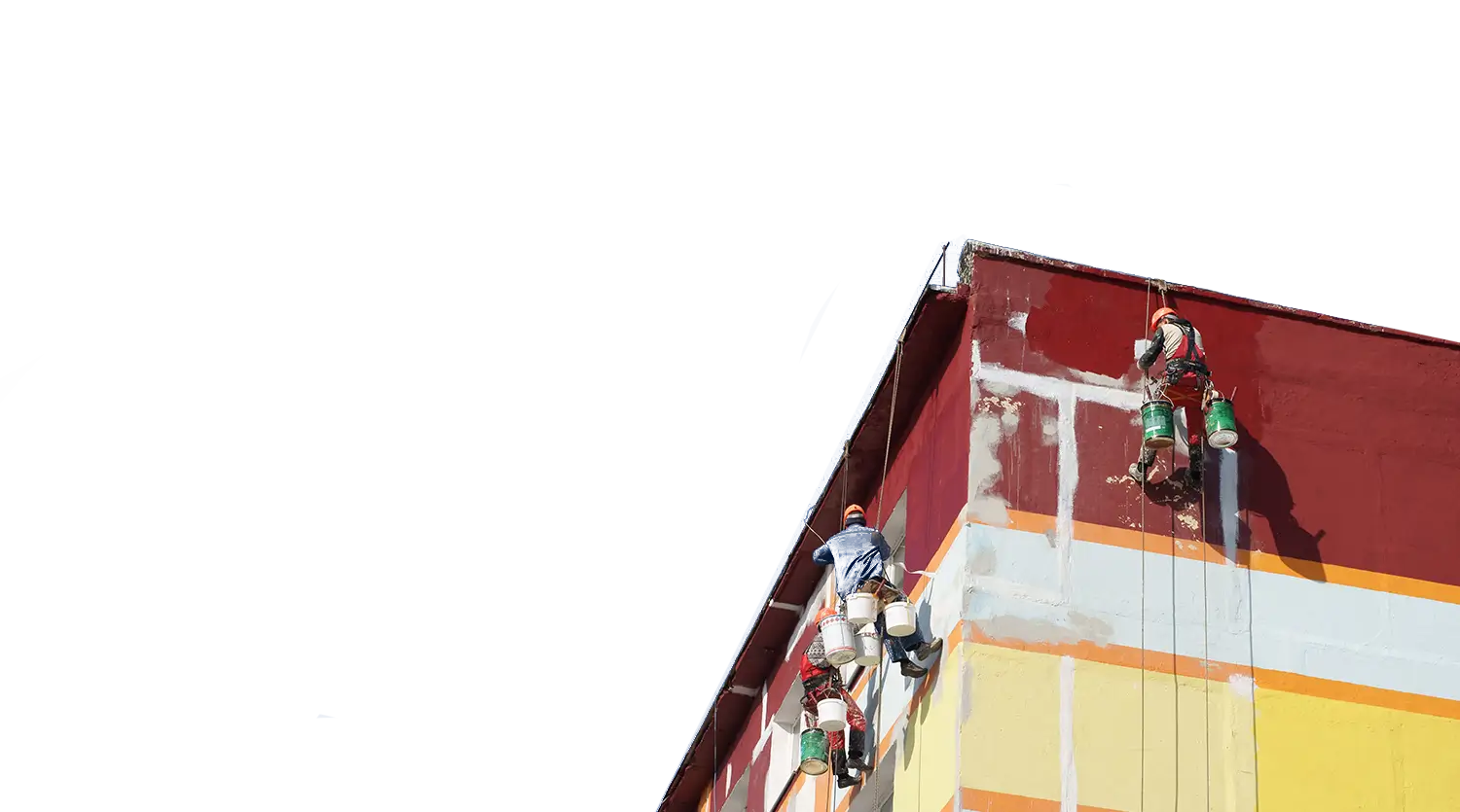 pintura fachada trabajos verticales