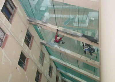 obra y restauracion edificio gomera
